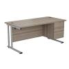Escritorios de banco modulares espalda con espalda