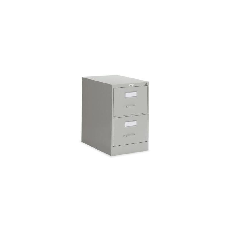 Archivador legal vertical Staples, 2 cajones, gris
