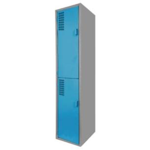 Locker Color Azul - 2 Puertas