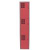 Locker Color Rojo - 3 Puertas