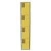 Locker Color Amarillo - 4 puertas