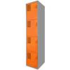 Locker Color Naranja - 4 puertas