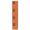 Locker Color Naranja - 4 puertas