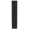 Locker Color Negro - 4 Puertas