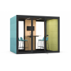 Mueble estación de trabajo de oficina Cabina COLLAB HUB