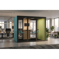 Mueble estación de trabajo de oficina Cabina COLLAB HUB