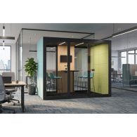 Mueble estación de trabajo de oficina Cabina COLLAB HUB