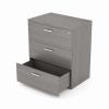 Archivero Horizontal Ejecutivo de 3 Gavetas para Oficina