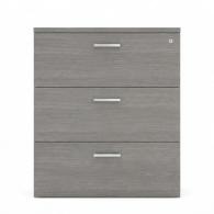 Archivero Horizontal Ejecutivo de 3 Gavetas para Oficina