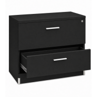 Archivero Ejecutivo Elite File 2 | Archivero Horizontal para Oficina con 2 Gavetas y Cerradura