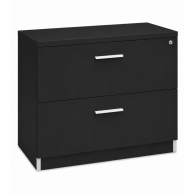 Archivero Ejecutivo Elite File 2 | Archivero Horizontal para Oficina con 2 Gavetas y Cerradura