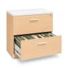 Archivero Ejecutivo Elite File 2 | Archivero Horizontal para Oficina con 2 Gavetas y Cerradura