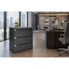 Archivero Metálico Horizontal Titan File 3 Archivero para Oficina de 3 Gavetas con Cerradura