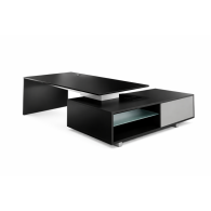 Escritorio Directivo de oficina muebles Fusion Black