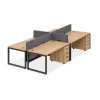 Estación de Trabajo Modular WorkLine Quad Pro
