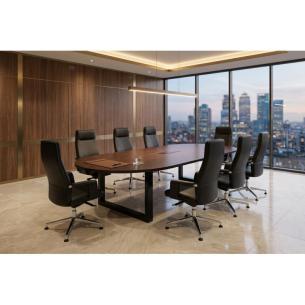 Mesa de Juntas Ovalia Executive Wood