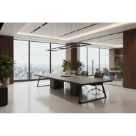 Mesa para sala de Juntas NERO LINEAR