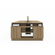 Estación de Trabajo Mueble de oficina NEXO WOOD