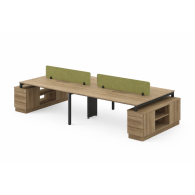 Estación de Trabajo Mueble de oficina NEXO WOOD