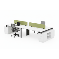 Estación de Trabajo Mueble de oficina NEXO WOOD