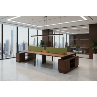 Estación de Trabajo Mueble de oficina NEXO WOOD
