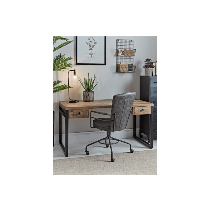 Escritorio industrial tipo LOFT