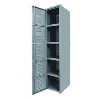 Locker Metalico - 5 Puertas